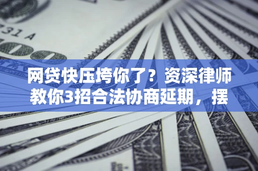 北京网贷快压垮你了？资深律师教你3招合法协商延期，摆脱暴力催收！