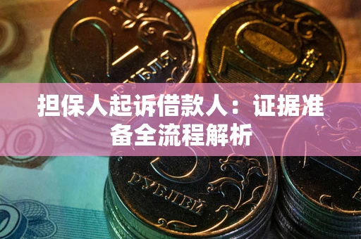 北京担保人起诉借款人：证据准备全流程解析