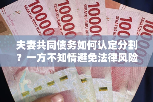 北京夫妻共同债务如何认定分割？一方不知情避免法律风险必看！
